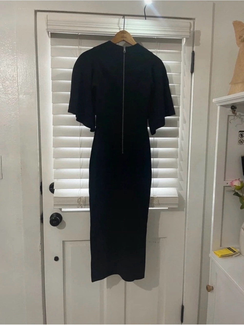 Ted Baker black midi dress - Picture 3 of 3
